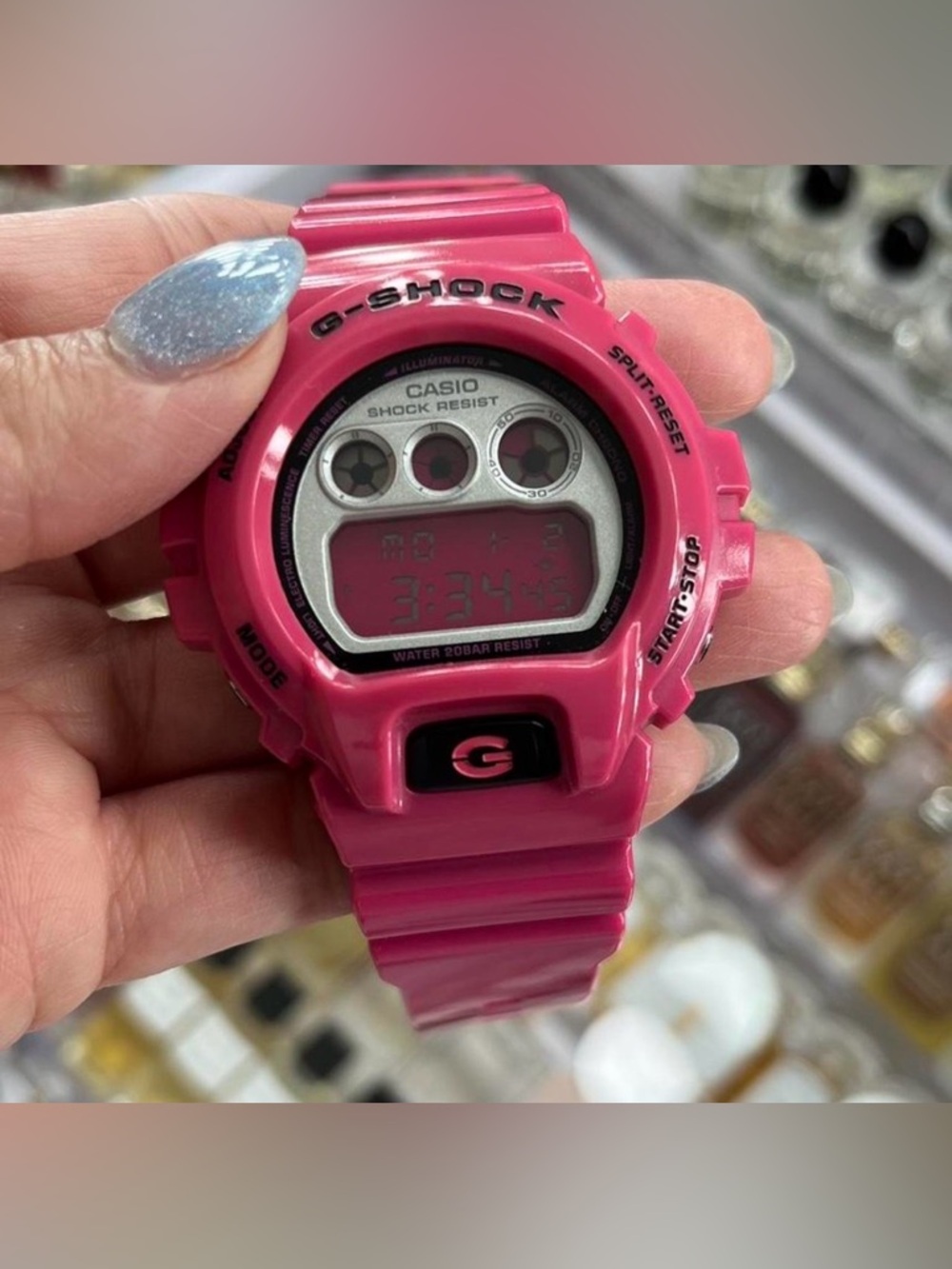 Casio G-Shock Vibrant Pink Smartwatch